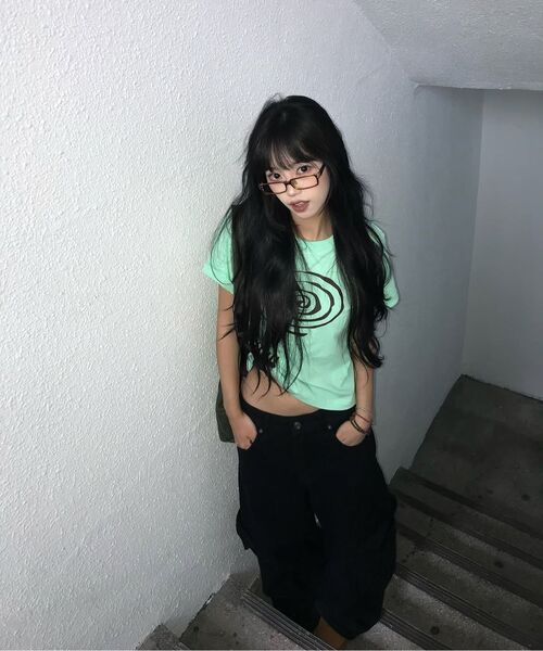 KICKKI(キックキ)の「スパイラルロゴTシャツミント(Tシャツ/カットソー・レディース・その他・SMALL/LARGE)」の18枚目の写真