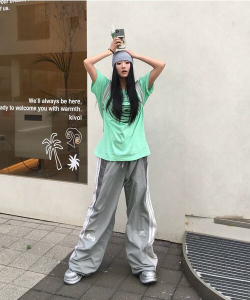 KICKKI(キックキ)の「スパイラルロゴTシャツミント(Tシャツ/カットソー・レディース・その他・SMALL/LARGE)」の20枚目の写真