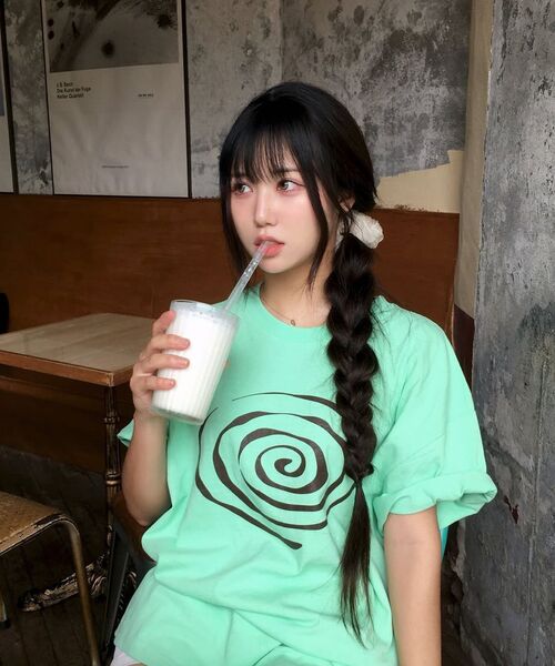 KICKKI(キックキ)の「スパイラルロゴTシャツミント(Tシャツ/カットソー・レディース・その他・SMALL/LARGE)」の22枚目の写真
