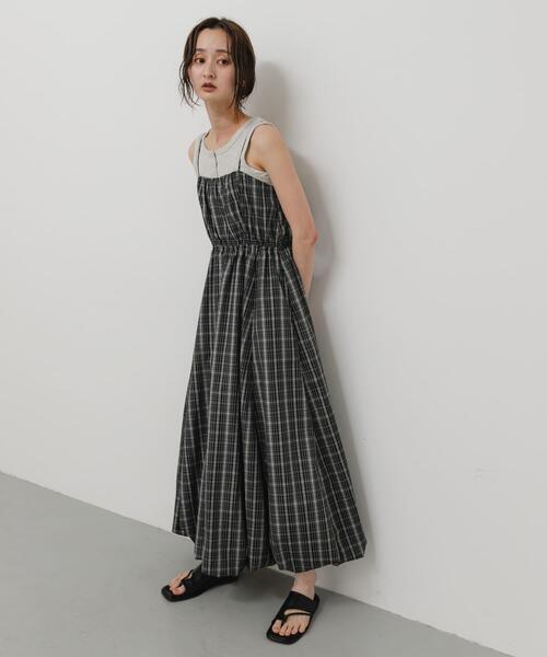SENSE OF PLACE by URBAN RESEARCH(センスオブプレイスバイアーバンリサーチ)の「バルーンキャミワンピース(ワンピース・レディース・ベージュ系その他/アイボリー/ブラック系その他・S/ONE)」の13枚目の写真