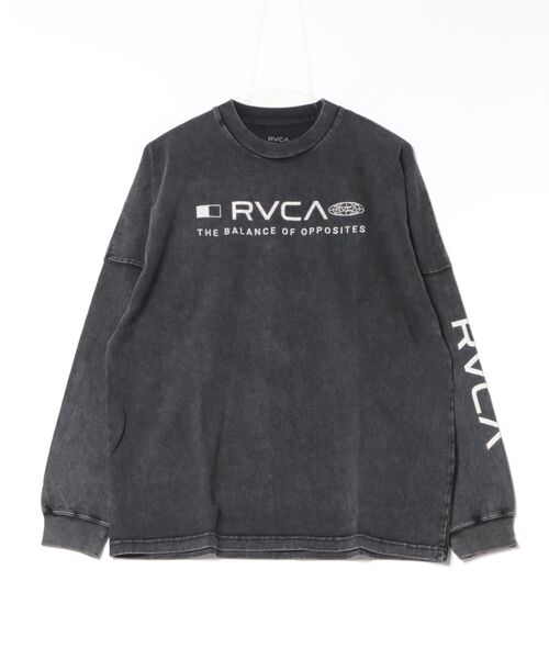 RVCA(ルーカ)の「RVCA/ルーカ 長袖Tシャツ ロンT BG042050(Tシャツ/カットソー・メンズ・ブラック/スミクロ・S/L/M)」の12枚目の写真