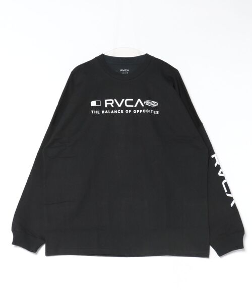 RVCA(ルーカ)の「RVCA/ルーカ 長袖Tシャツ ロンT BG042050(Tシャツ/カットソー・メンズ・ブラック/スミクロ・S/L/M)」の10枚目の写真