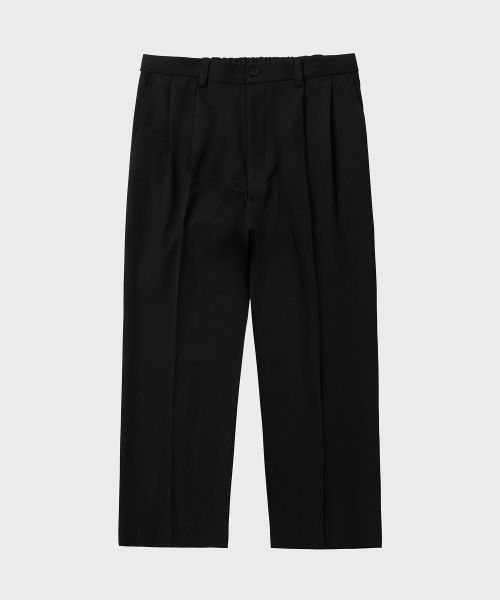 TY(ティワイ)の「TY ツーピンタックバンディングスラックス、2カラー(スラックス・メンズ・ブラック/ダークネイビー・MEDIUM/LARGE/X-LARGE)」の4枚目の写真