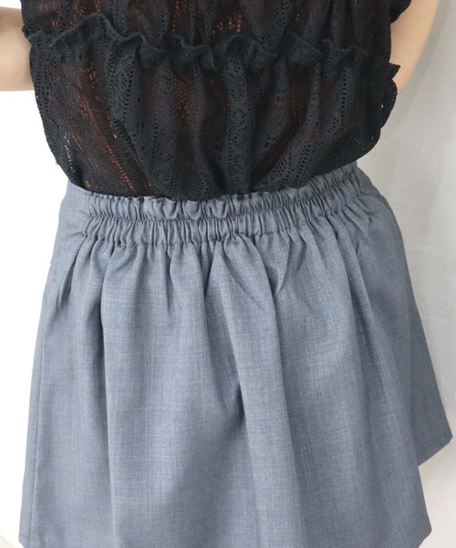 CECIL McBEE(セシルマクビー)の「【CECIL McBEE】プリーツミニスカート(スカート・レディース・チャコールグレー・LARGE/MEDIUM)」の8枚目の写真