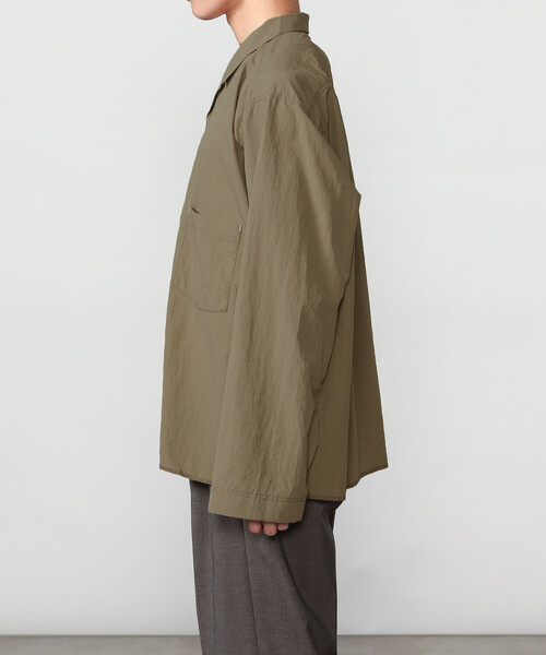 Bshop（ビショップ）の「MORIKAGE SHIRT KYOTO |〈別注〉オープンカラーシャツ MEN（シャツ/ブラウス・メンズ・ネイビー/グレー/レッド系その他/ブラウン系その他・L/M）」の17枚目の写真