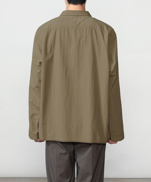 Bshop（ビショップ）の「MORIKAGE SHIRT KYOTO |〈別注〉オープンカラーシャツ MEN（シャツ/ブラウス・メンズ・ネイビー/グレー/レッド系その他/ブラウン系その他・L/M）」の18枚目の写真
