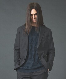 5351 POUR LES HOMMES（ゴーサンゴーイチプールオム）の「【セットアップ対応】ルレックス ストライプ ノッチドラペル ジャケット（セットアップ）」