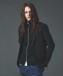 5351 POUR LES HOMMES（ゴーサンゴーイチプールオム）の「【セットアップ対応】ルレックス ストライプ ノッチドラペル ジャケット（セットアップ）」