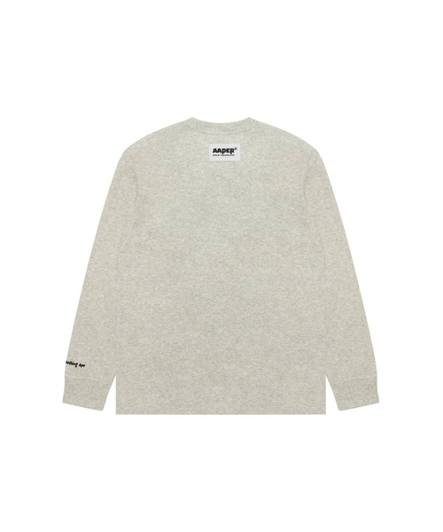 AAPE BY A BATHING APE(エーエイプバイアベイシングエイプ)の「AAPER LONG SLEEVE TEE(Tシャツ/カットソー・メンズ・オフホワイト・MEDIUM/SMALL/XX-LARGE/X-LARGE/LARGE)」の2枚目の写真