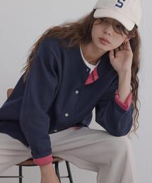 URBAN RESEARCH Sonny Label（アーバンリサーチサニーレーベル）の「ダブルフェイスバイカラーカーディガン（カーディガン/ボレロ）」