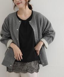 URBAN RESEARCH Sonny Label（アーバンリサーチサニーレーベル）の「ダブルフェイスバイカラーカーディガン（カーディガン/ボレロ）」