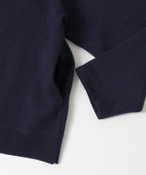 URBAN RESEARCH Sonny Label(アーバンリサーチサニーレーベル)の「ダブルフェイスバイカラーカーディガン(カーディガン/ボレロ・レディース・ブラウン/ネイビー/グレー・FREE)」の19枚目の写真