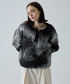 VELNUS（ベルナス）の「【VELNUS】Abstract Loose Shaggy Henley Neck Knit /アブストラクトルーズシャギーデザインヘンリーネックニット【短丈】（ニット/セーター・L）」