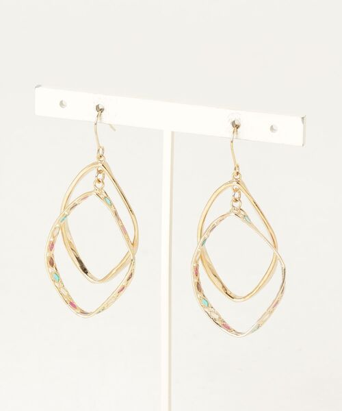 Zoule(ゾーラ)の「Zoule ゾーラ:MOROCCAN モロッカンシリーズ orient loop moroccan ピアス(ピアス(両耳用)・レディース・シルバー/ゴールド・FREE)」の10枚目の写真