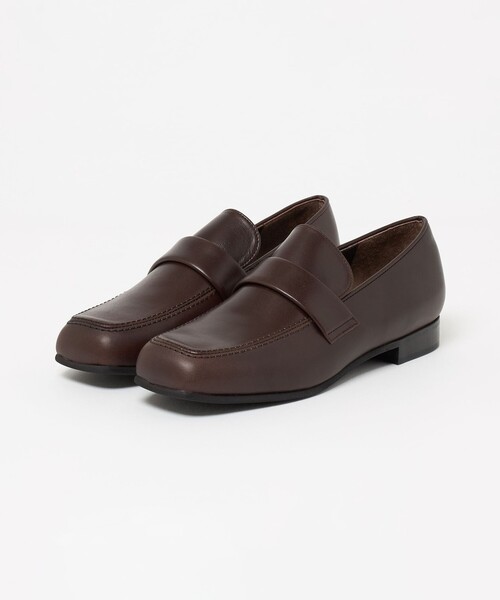 MARW UNITED ARROWS(マルゥ ユナイテッドアローズ)の「<MARW UNITED ARROWS+ODETTE E ODILE>スクエア ローファー(ローファー・レディース・ダークブラウン/ブラック・24.5cm/23cm/22.5cm/23.5cm/25cm/22cm/24cm)」の4枚目の写真