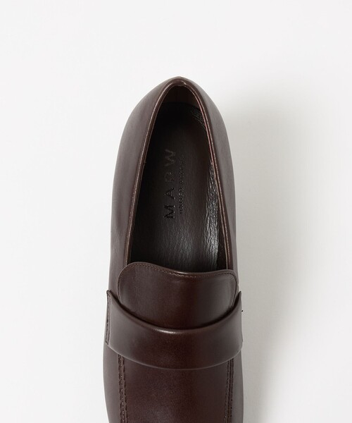 MARW UNITED ARROWS(マルゥ ユナイテッドアローズ)の「<MARW UNITED ARROWS+ODETTE E ODILE>スクエア ローファー(ローファー・レディース・ダークブラウン/ブラック・24.5cm/23cm/22.5cm/23.5cm/25cm/22cm/24cm)」の8枚目の写真