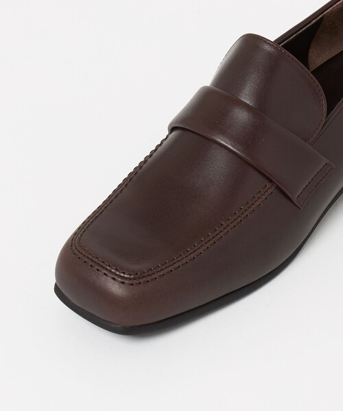 MARW UNITED ARROWS(マルゥ ユナイテッドアローズ)の「<MARW UNITED ARROWS+ODETTE E ODILE>スクエア ローファー(ローファー・レディース・ダークブラウン/ブラック・24.5cm/23cm/22.5cm/23.5cm/25cm/22cm/24cm)」の9枚目の写真