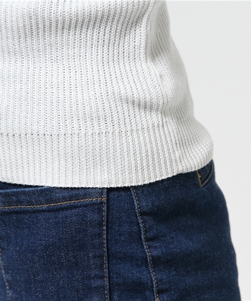 SLY（スライ）の「V SQUARE MG TOPS-S（ニット/セーター・レディース・イエロー系その他/ブラック/ワインレッド/オフホワイト・2/1）」の12枚目の写真