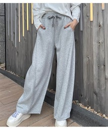 【PaulineBleu/ポリーヌブロー】スウェットワイドパンツ