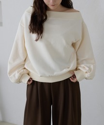【apres jour clair】アソートワンショルスウェット