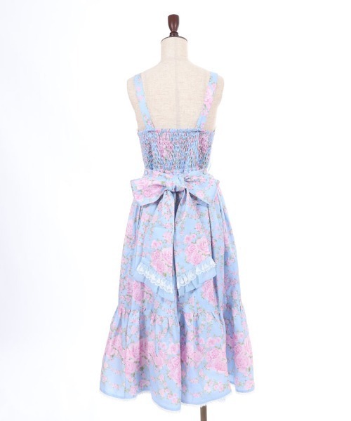 axes femme(アクシーズファム)の「ローズガーランドロングJSK(ワンピース・レディース・サックスブルー/ピンク/ホワイト・MEDIUM)」の21枚目の写真
