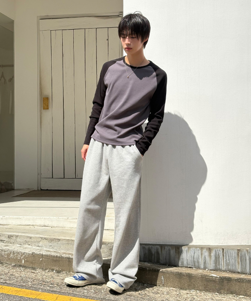 SIGNATURE（シグネチャ）の「ストレートラウンジトレーニングパンツ[グレー]（スウェットパンツ・レディース・その他・LARGE/MEDIUM）」の4枚目の写真