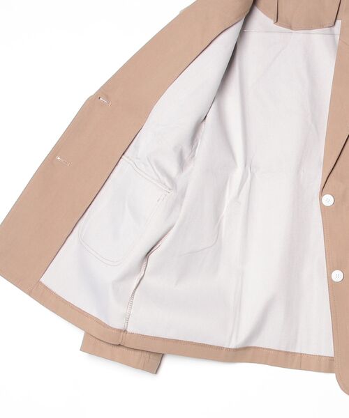 YUGA(ユーガ)の「YUGA_YGMC Korean-style Tailored jacket(テーラードジャケット・レディース・ホワイト・FREE)」の3枚目の写真
