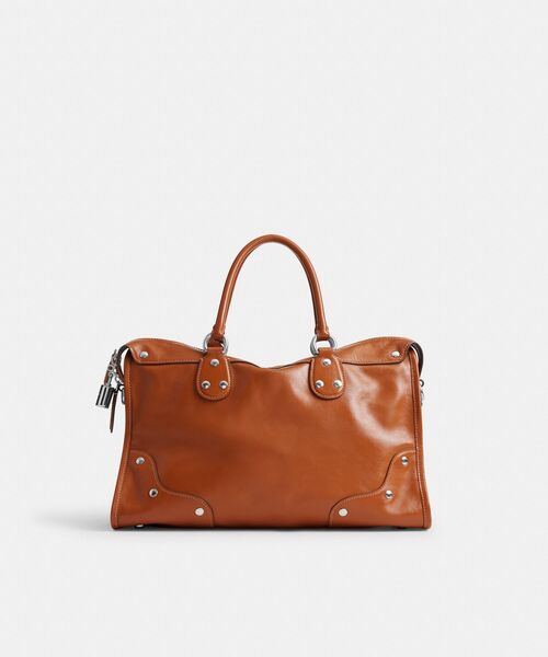 COACH（コーチ）の「ライダー サッチェル バッグ 38（ショルダーバッグ・レディース・ブラウン系その他・ONE）」の6枚目の写真