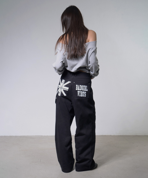 FANCY CLUB(ファンシークラブ)の「バッドガール カーゴパンツ (ブラック) F26ZD474(その他パンツ・レディース・その他・SMALL/MEDIUM)」の1枚目の写真