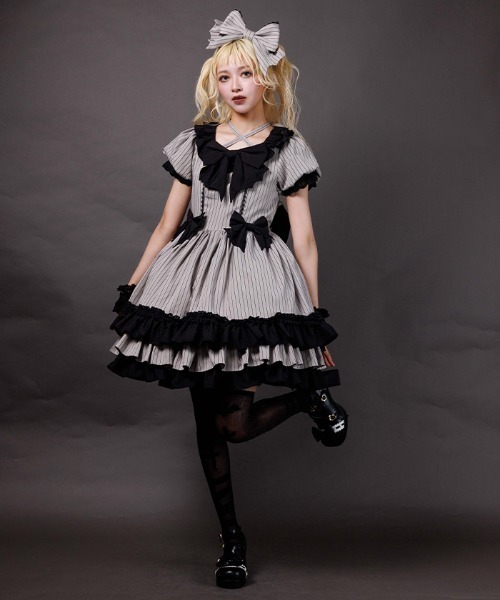 ゴシックドールワンピース（ワンピース）｜axes femme（アクシーズ