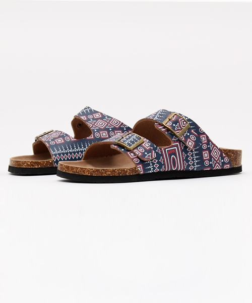 チャイハネ（チャイハネ）の「【チャイハネ】バンダナ柄ベルトコンフォートサンダル（サンダル・レディース・カラフル・SMALL/LARGE/X-LARGE/MEDIUM）」の5枚目の写真