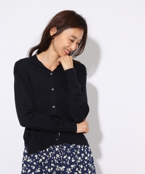 niko and...(ニコアンド)の「アルパカ混トンガリカーディガン【niko and ...】(カーディガン/ボレロ・レディース・キャメル/オレンジ/ネイビー・LARGE/MEDIUM)」の2枚目の写真