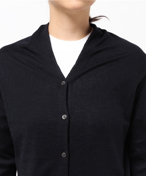 niko and...(ニコアンド)の「アルパカ混トンガリカーディガン【niko and ...】(カーディガン/ボレロ・レディース・キャメル/オレンジ/ネイビー・LARGE/MEDIUM)」の7枚目の写真