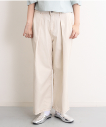 MERLOT | ロングワイドタックパンツ3302(その他パンツ)
