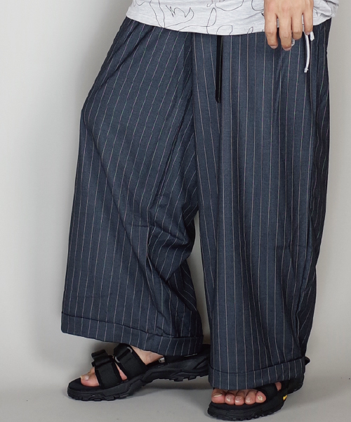 rovtski（ロフトスキー）の「TRロングガウチョパンツ/XB16121401（その他パンツ・メンズ・グレー/ネイビー/ブラック/ブルー系その他/グレー系その他/ブルー系その他2/ブラック系その他/グレー系その他2/ブラック系その他2/ブルー系その他3/グレー系その他3・MEDIUM/LARGE）」の6枚目の写真