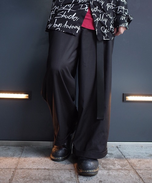 rovtski（ロフトスキー）の「TRロングガウチョパンツ/XB16121401（その他パンツ・メンズ・グレー/ネイビー/ブラック/ブルー系その他/グレー系その他/ブルー系その他2/ブラック系その他/グレー系その他2/ブラック系その他2/ブルー系その他3/グレー系その他3・MEDIUM/LARGE）」の2枚目の写真