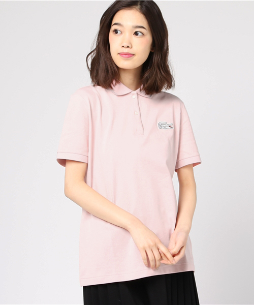LACOSTE L!VE（ラコステライブ）の「ルレックスデカワニポロシャツ
