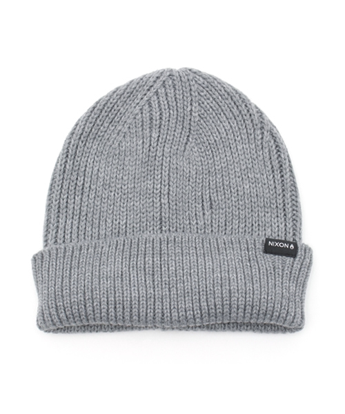 NIXON（ニクソン）の「REGAIN Beanie（ニットキャップ/ビーニー・メンズ・ネイビー/レッド/ブラック/チャコール/アーミー/その他1/その他2/ヘザーグレー/ボルドー/グリーン系その他/ベージュ系その他/ブルー系その他/レッド系その他/オレンジ/インディゴブルー/グリーン/ブラウン/グレー/ブルー/レッド系その他2・FREE）」の3枚目の写真