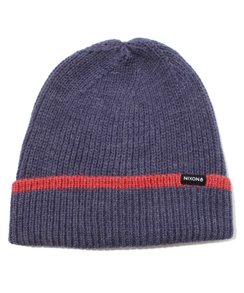 NIXON（ニクソン）の「REGAIN Beanie（ニットキャップ/ビーニー・メンズ・ネイビー/レッド/ブラック/チャコール/アーミー/その他1/その他2/ヘザーグレー/ボルドー/グリーン系その他/ベージュ系その他/ブルー系その他/レッド系その他/オレンジ/インディゴブルー/グリーン/ブラウン/グレー/ブルー/レッド系その他2・FREE）」の12枚目の写真