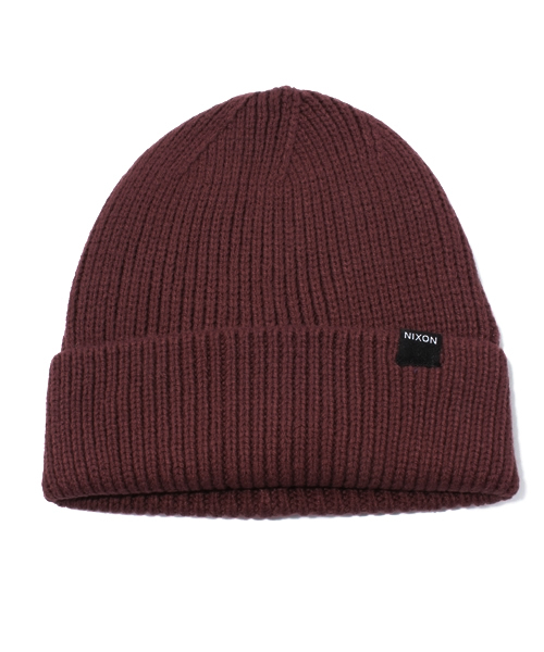 NIXON（ニクソン）の「REGAIN Beanie（ニットキャップ/ビーニー・メンズ・ネイビー/レッド/ブラック/チャコール/アーミー/その他1/その他2/ヘザーグレー/ボルドー/グリーン系その他/ベージュ系その他/ブルー系その他/レッド系その他/オレンジ/インディゴブルー/グリーン/ブラウン/グレー/ブルー/レッド系その他2・FREE）」の16枚目の写真