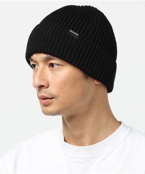 NIXON（ニクソン）の「REGAIN Beanie（ニットキャップ/ビーニー・メンズ・ネイビー/レッド/ブラック/チャコール/アーミー/その他1/その他2/ヘザーグレー/ボルドー/グリーン系その他/ベージュ系その他/ブルー系その他/レッド系その他/オレンジ/インディゴブルー/グリーン/ブラウン/グレー/ブルー/レッド系その他2・FREE）」の21枚目の写真