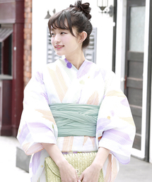 bonheur saisons | 浴衣3点セット (浴衣+帯+下駄)「bonheur saisons/ボヌールセゾン」(浴衣)