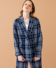 UNITED TOKYO | シアーチェックジャケット(テーラードジャケット)