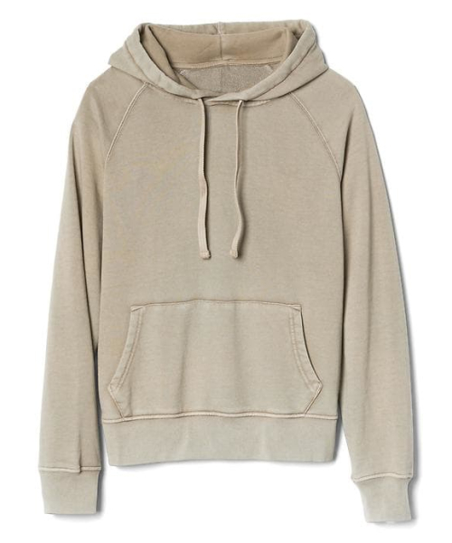 GAP（ギャップ）の「Gap フレンチテリー プルオーバーパーカー（パーカー・メンズ・ベージュ/エンジ/ブラック/ホワイト・XS/S/M/L/XL）」の5枚目の写真