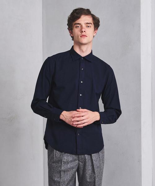 UNITED ARROWS(ユナイテッドアローズ)の「UASB フランネル スモールワイド シャツ(シャツ/ブラウス・メンズ・ホワイト/ライトブルー/ネイビー・MEDIUM/X-LARGE/LARGE/SMALL/X-SMALL/XX-LARGE)」の3枚目の写真