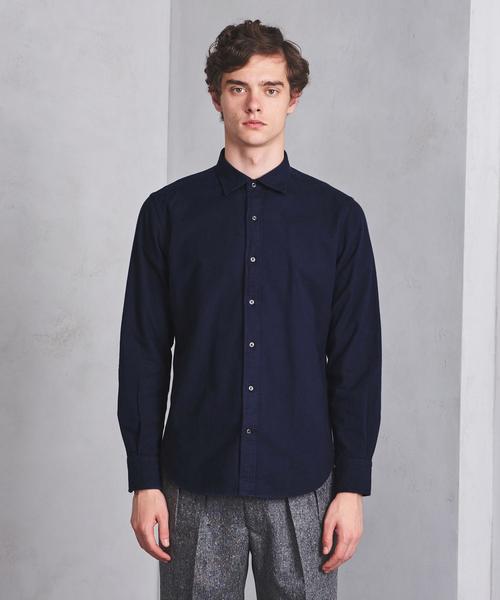 UNITED ARROWS(ユナイテッドアローズ)の「UASB フランネル スモールワイド シャツ(シャツ/ブラウス・メンズ・ホワイト/ライトブルー/ネイビー・MEDIUM/X-LARGE/LARGE/SMALL/X-SMALL/XX-LARGE)」の5枚目の写真