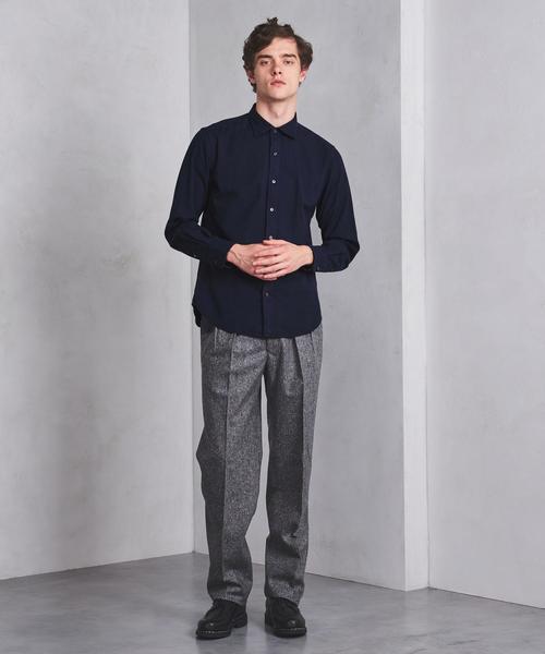 UNITED ARROWS(ユナイテッドアローズ)の「UASB フランネル スモールワイド シャツ(シャツ/ブラウス・メンズ・ホワイト/ライトブルー/ネイビー・MEDIUM/X-LARGE/LARGE/SMALL/X-SMALL/XX-LARGE)」の7枚目の写真