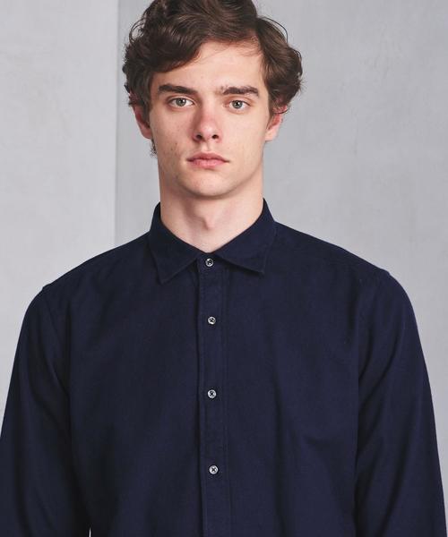 UNITED ARROWS(ユナイテッドアローズ)の「UASB フランネル スモールワイド シャツ(シャツ/ブラウス・メンズ・ホワイト/ライトブルー/ネイビー・MEDIUM/X-LARGE/LARGE/SMALL/X-SMALL/XX-LARGE)」の8枚目の写真