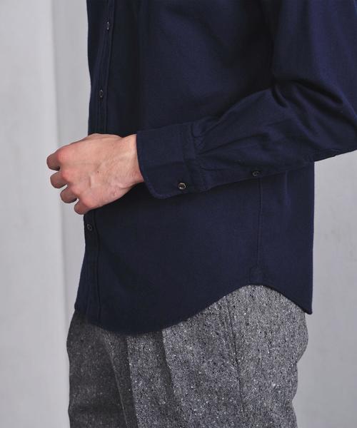 UNITED ARROWS(ユナイテッドアローズ)の「UASB フランネル スモールワイド シャツ(シャツ/ブラウス・メンズ・ホワイト/ライトブルー/ネイビー・MEDIUM/X-LARGE/LARGE/SMALL/X-SMALL/XX-LARGE)」の9枚目の写真