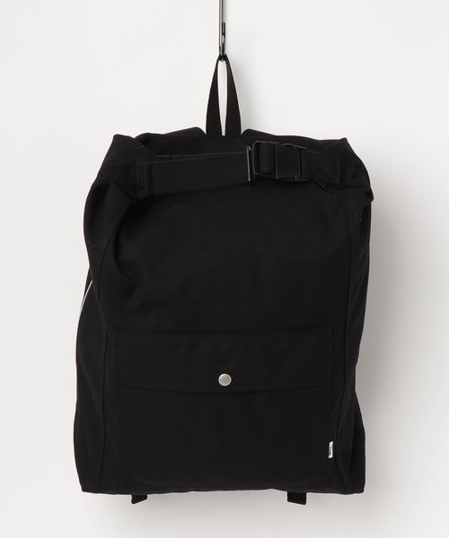MHL.(エムエイチエル)の「LIGHT COTTON CANVAS(トートバッグ・メンズ・ブラック/グレー・FREE)」の2枚目の写真